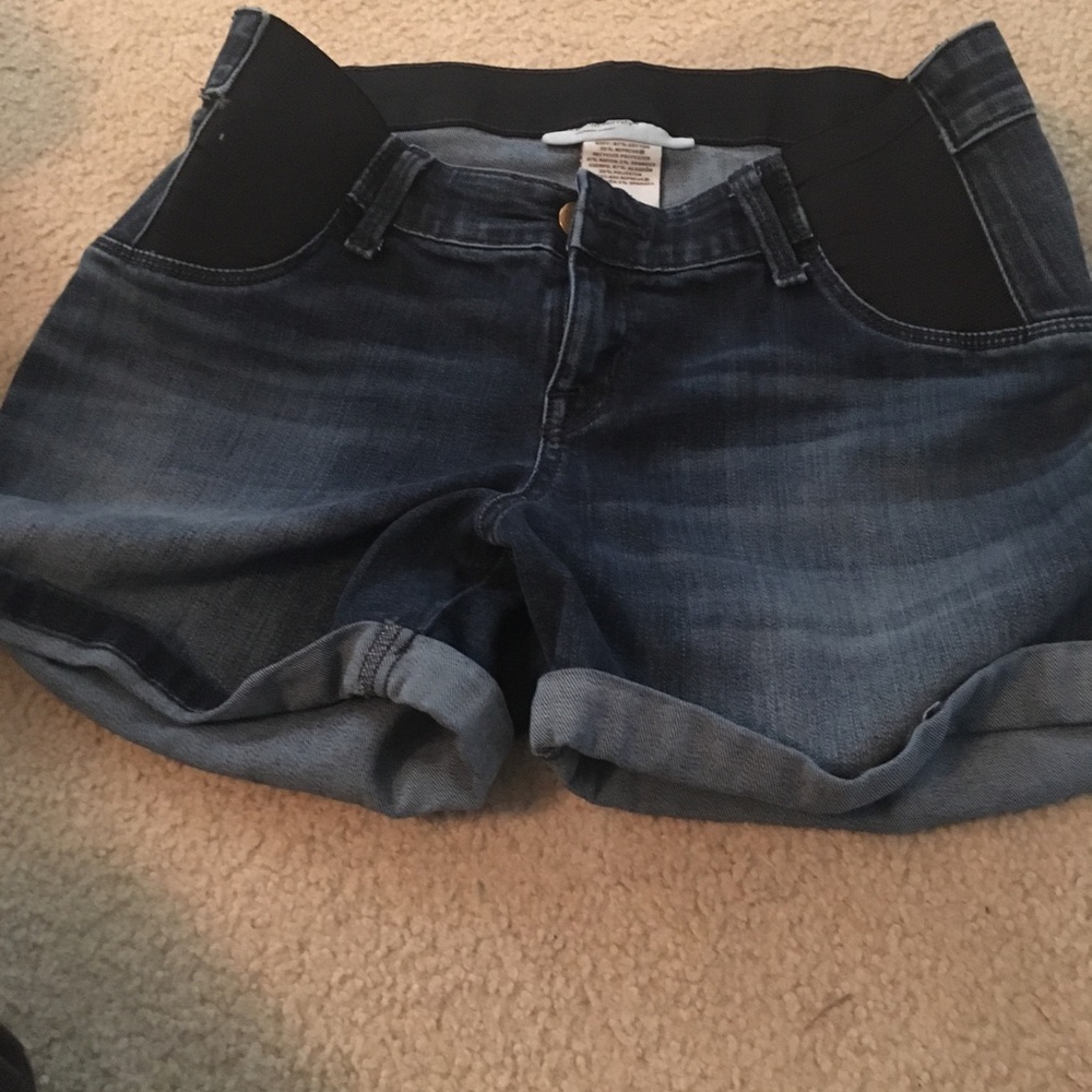 liz lange maternity shorts